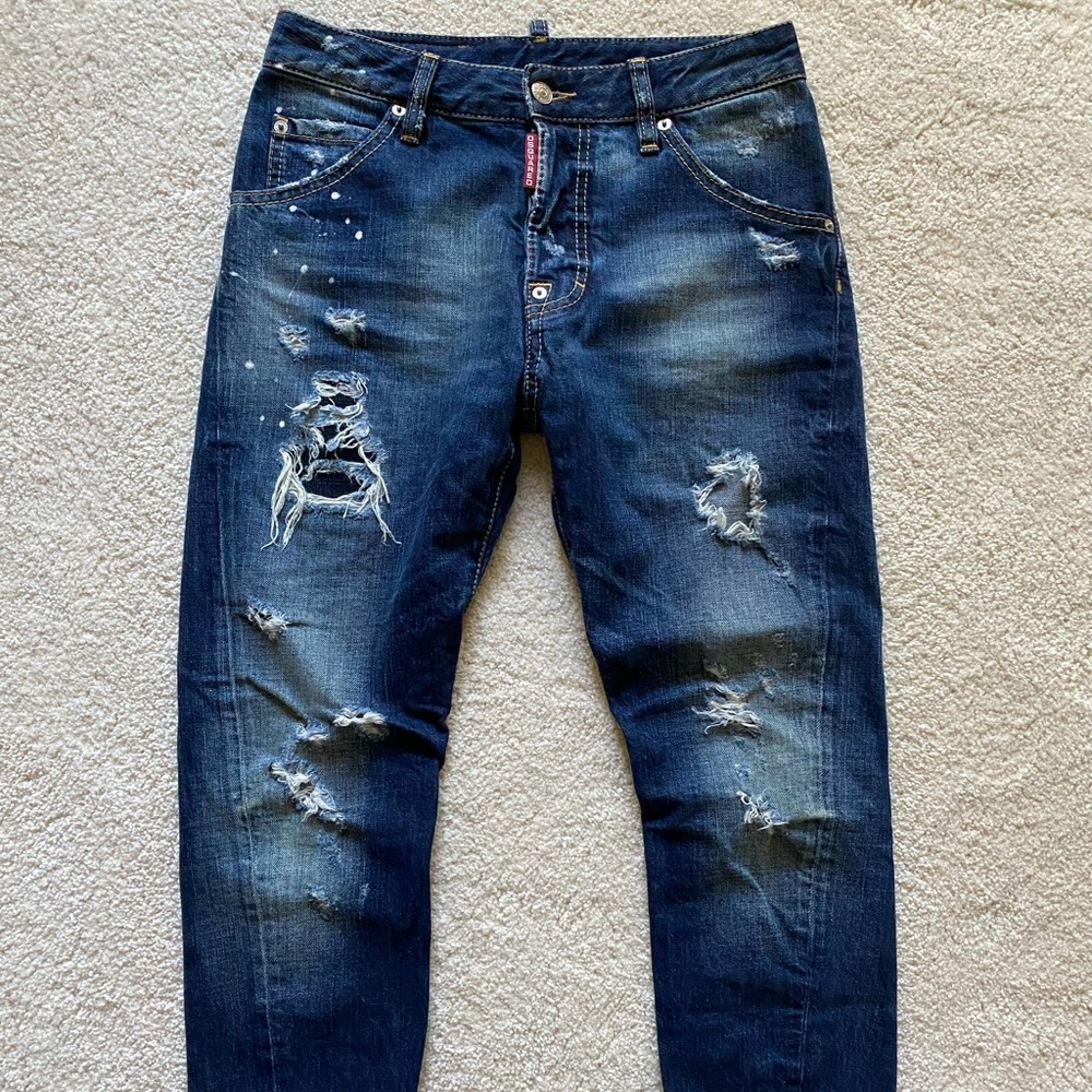 Dsquared brothers dean & dan jeans, size 38